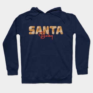 Santa Baby Christmas Design Hoodie